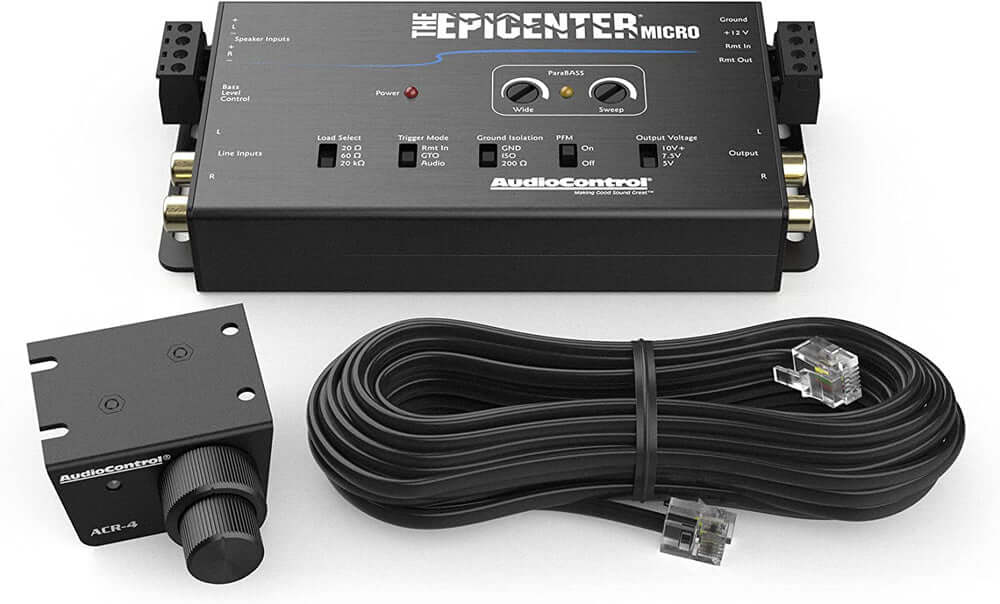 AudioControl EPICENTER MICRO Bass Restoration Processor and Line Output Converter