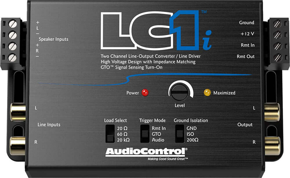 AudioControl LC1i Active 2-Channel Line Driver/Output Converter