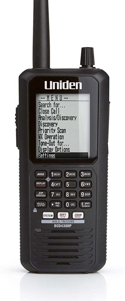 Uniden BCD436HP HomePatrol Series Digital Handheld Narrow Band Scanner