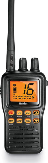 Uniden MHS75 Waterproof Handheld 2-Way VHF Marine Radio