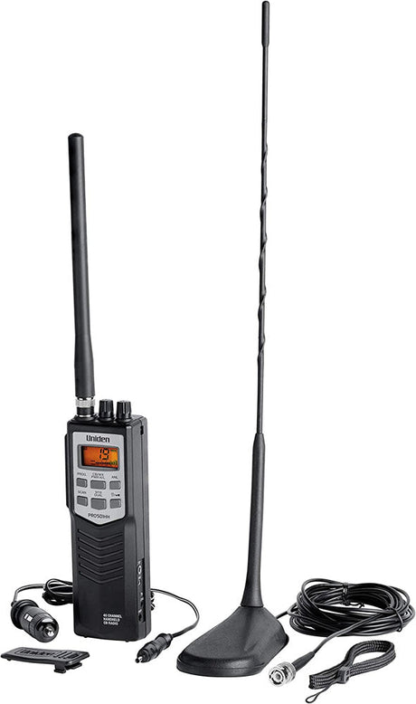 Uniden PRO501TK 40-Channel Handheld CB Radio with Magnetic Mount Antenna