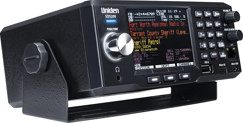 Uniden SDS200 Advanced X Base/Mobile Digital Trunking Scanner