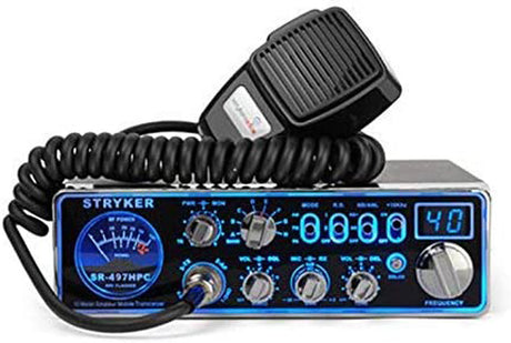 Stryker SR497HPC 110 Watt 10 Meter Radio With 7 Color Faceplate