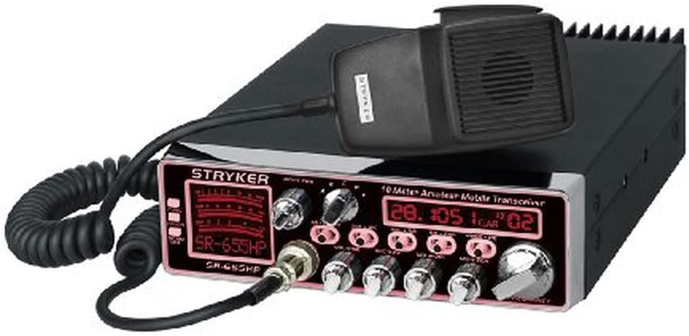 Stryker SR655HPC 80-90 Watt 10 Meter Radio With 7 Color Selectable Face