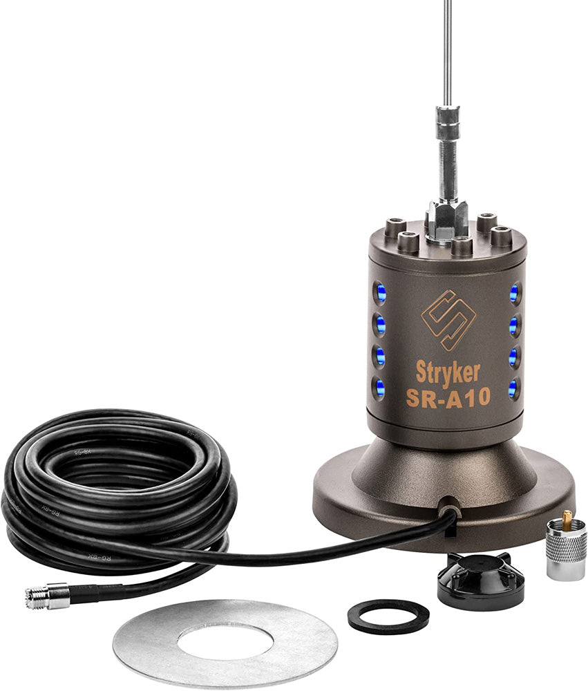 Stryker SRA10MAG 10/11 Meter Heavy Duty Magnet Mount Antenna Kit