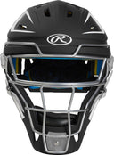 Rawlings CHMCHJ Two-Tone Matte Hockey-Style Catcher's Helmet - Junior