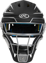 Rawlings CHMCHJ Two-Tone Matte Hockey-Style Catcher's Helmet - Junior