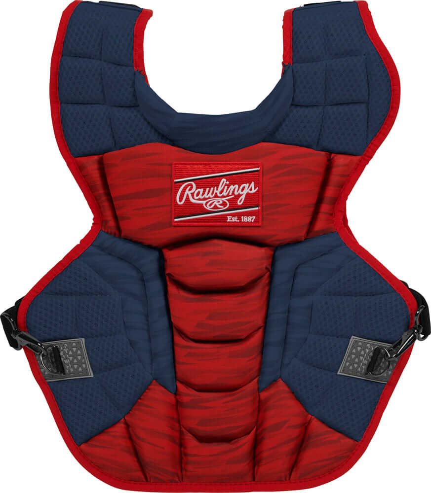 Rawlings CPV2NI Velo 2.0 15.5 in Chest Protector (NOCSAE Approved)