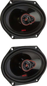 Cerwin-Vega Mobile H7683 6"x8" HED Series 3-Way Coaxial Speakers, Pair