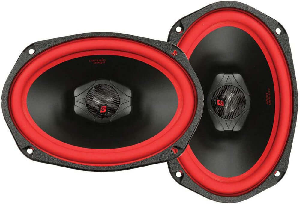 Cerwin-Vega Mobile V469 6"x9" RMS Power Handling 2-Way Coaxial Speakers, Pair