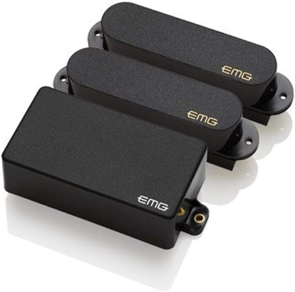 EMG 147.00 SA/SA/81 Active Strat Guitar Pickup Set, Black