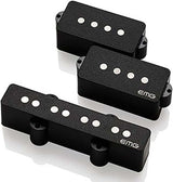 EMG 4645.00 Geezer Butler Signature PJ Bass Guitar Pickup Set, Black