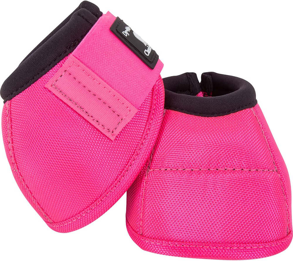 Classic Equine Dyno Turn Bell Boots, Hot Pink