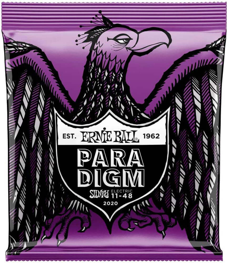 Ernie Ball P02020 Paradigm Power Slinky Electric Guitar Strings, 11-48 Gauge