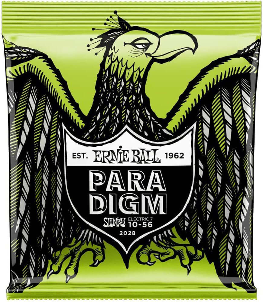 Ernie Ball P02028 Paradigm 7-String Regular Slinky Electric Guitar Strings, 10-46 Gauge