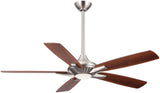 Minka Aire F1000-BN Dyno 52" Indoor Ceiling Fan in Brushed Nickel Finish