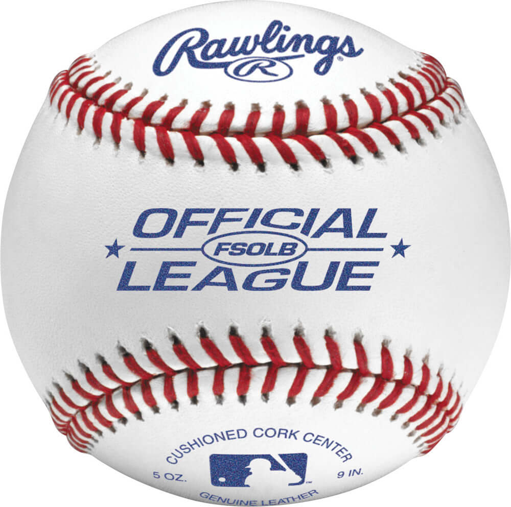 Rawlings FSOLB Flat Seam Cushioned Cork Center EIT Baseballs