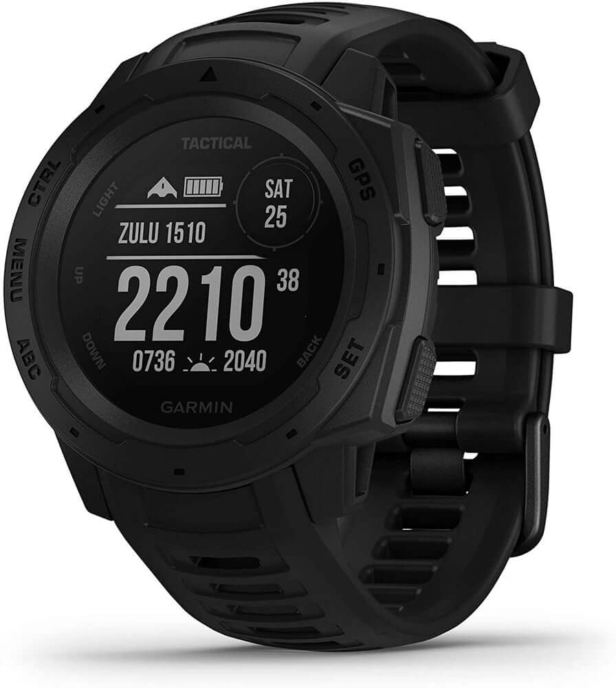 Garmin 010-02064-70 Instinct Tactical, Black Rugged Gps Watch