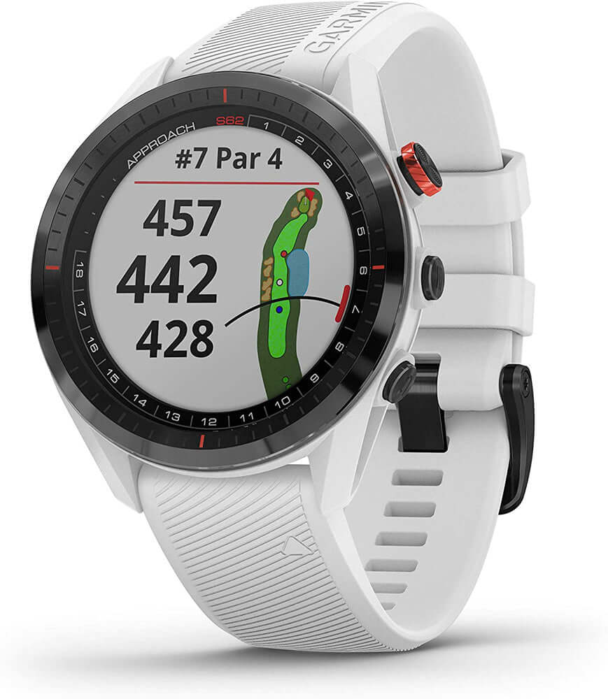 Garmin 010-02200-01 Approach S62, White Gps Golf Watch