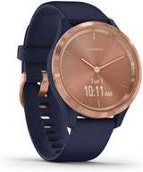 Garmin 010-02238-03 Vivomove 3s, Smaller-sized Hybrid Watch, Rose Gold