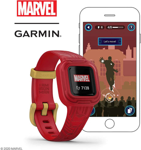 Garmin 010-02441-31 vivofit jr. 3 Iron Man Watch