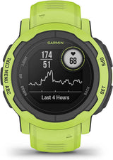 Garmin 010-02626-11 Instinct 2, Electric Lime Rugged Gps Outdoor Watch