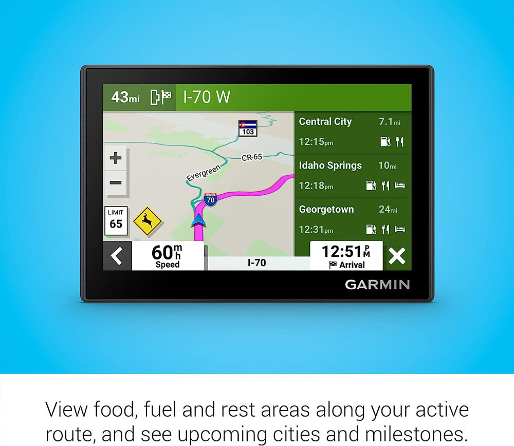 Garmin 010-02858-00 Drive 53 GPS Navigator, Driver Alerts