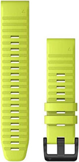 Garmin 010-12863-04 QuickFit 22 Watch Band - Amp Yellow Silicone