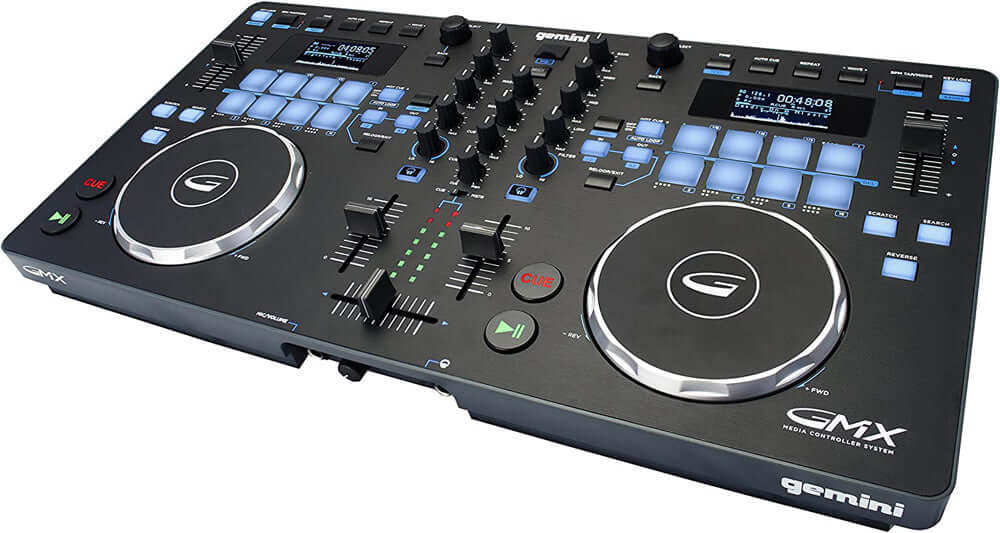 Gemini Sound GMX Professional Audio DJ Multi-Format Media Controller System