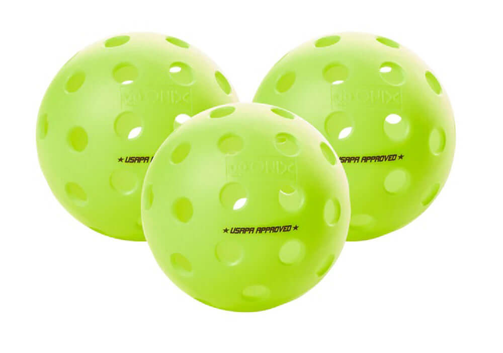 ONIX KZ41006N FUSE G2 OUTDOOR PICKLEBALLS GREEN - 6-PACK