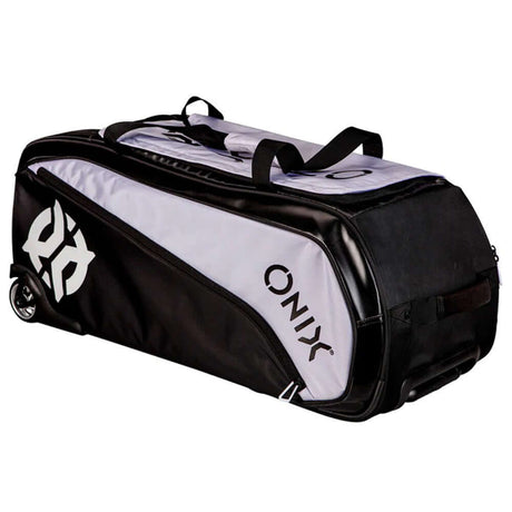 ONIX KZ7400 PRO TEAM WHEELED DUFFEL BAG BLACK/SILVER