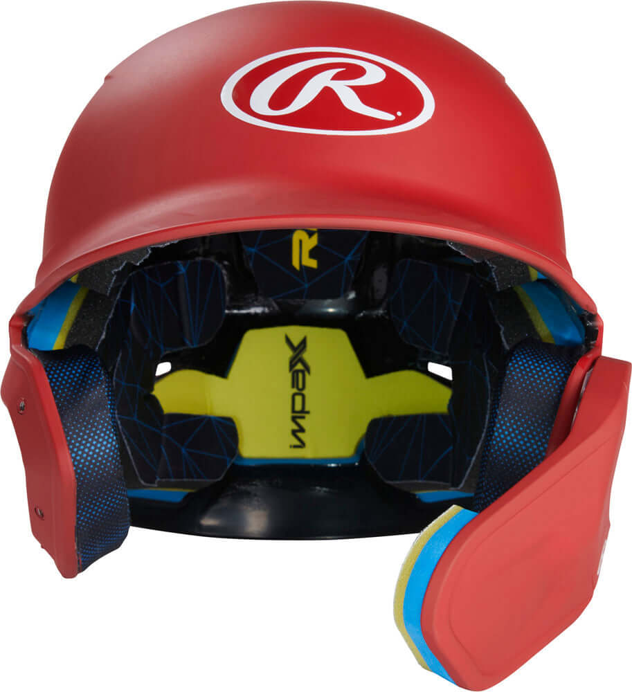 Rawlings MA07S-ADJRHB-SR MACH One-Tone Matte Helmet w/Adjustable Face Guard