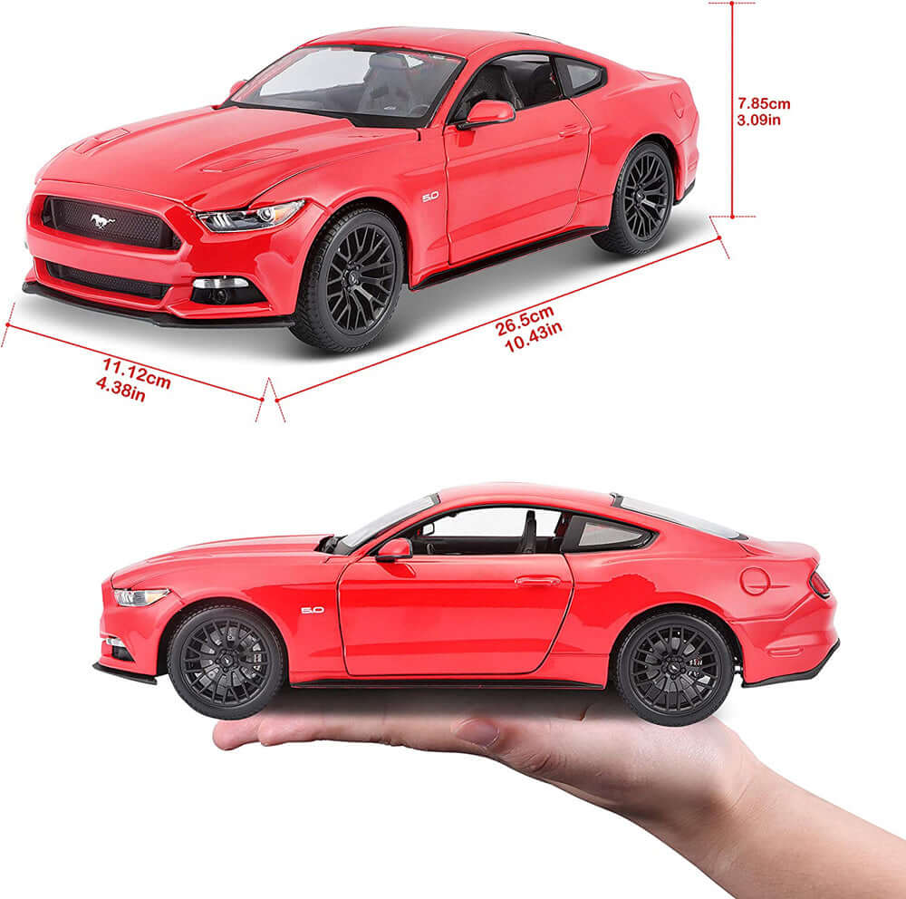 Maisto 31197-00000030 1:18 Scale 2015 Ford Mustang GT DieCast Vehicle