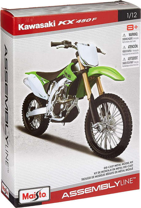 Maisto 39175-00000000 1:12 Scale Al Kawasaki KX 450F