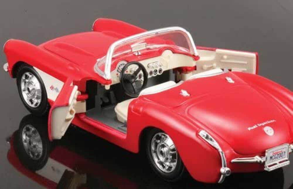 Maisto 39275-00000122 1:24 Scale Assembly Line 1957 Chevrolet Corvette Diecast Model Car Kit