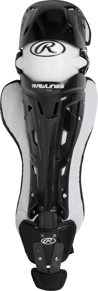 Rawlings MCHLGA Mach Adult NOCSAE Baseball Catcher's Leg Guards