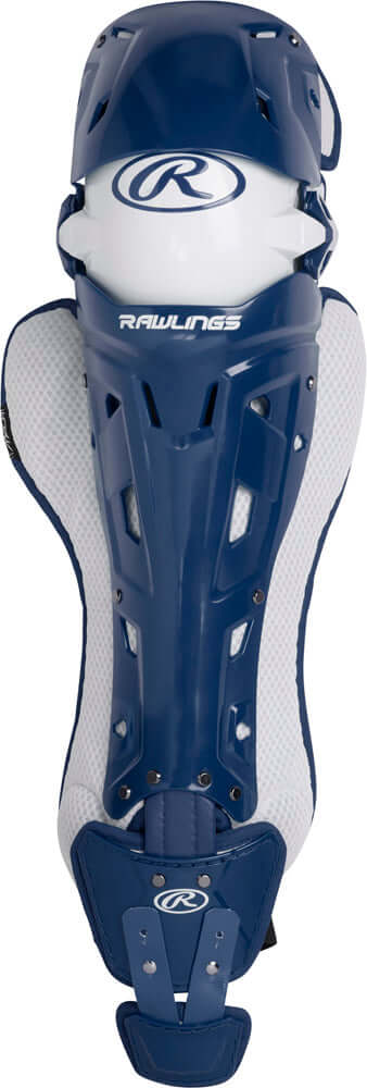 Rawlings MCHLGI Mach Adult NOCSAE Baseball Catcher's Leg Guards