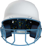 Rawlings MSB13J-W/CB Mach Ice Softball Batting Helmet