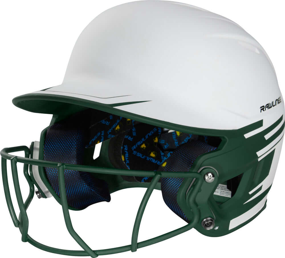 Rawlings MSB13J-W/DG Mach Ice Softball Batting Helmet