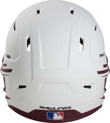 Rawlings MSB13J-W/MA Mach Ice Softball Batting Helmet