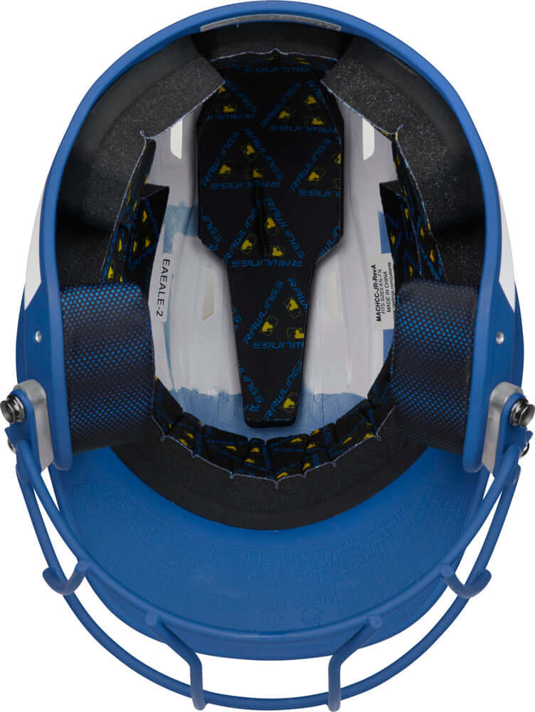 Rawlings MSB13J-W/R Mach Ice Softball Batting Helmet