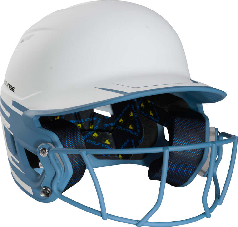 Rawlings MSB13S-W/CB Mach Ice Softball Batting Helmet