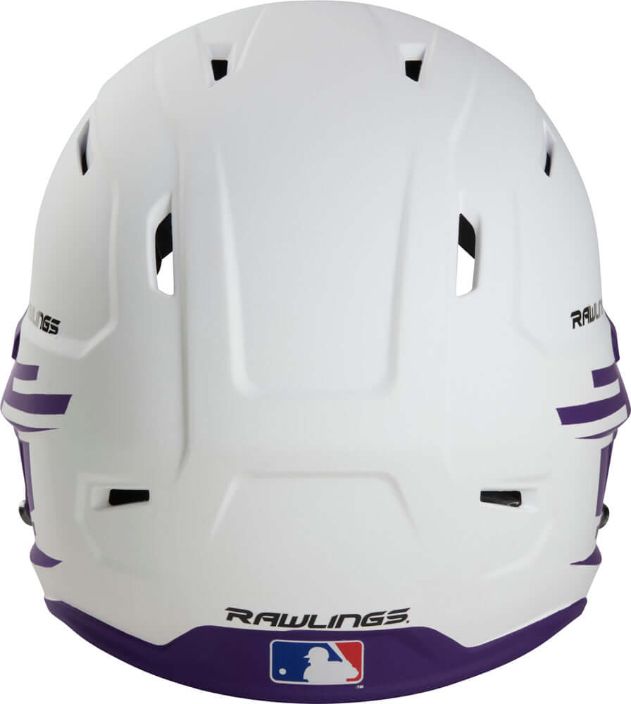 Rawlings MSB13J-W/PU Mach Ice Softball Batting Helmet