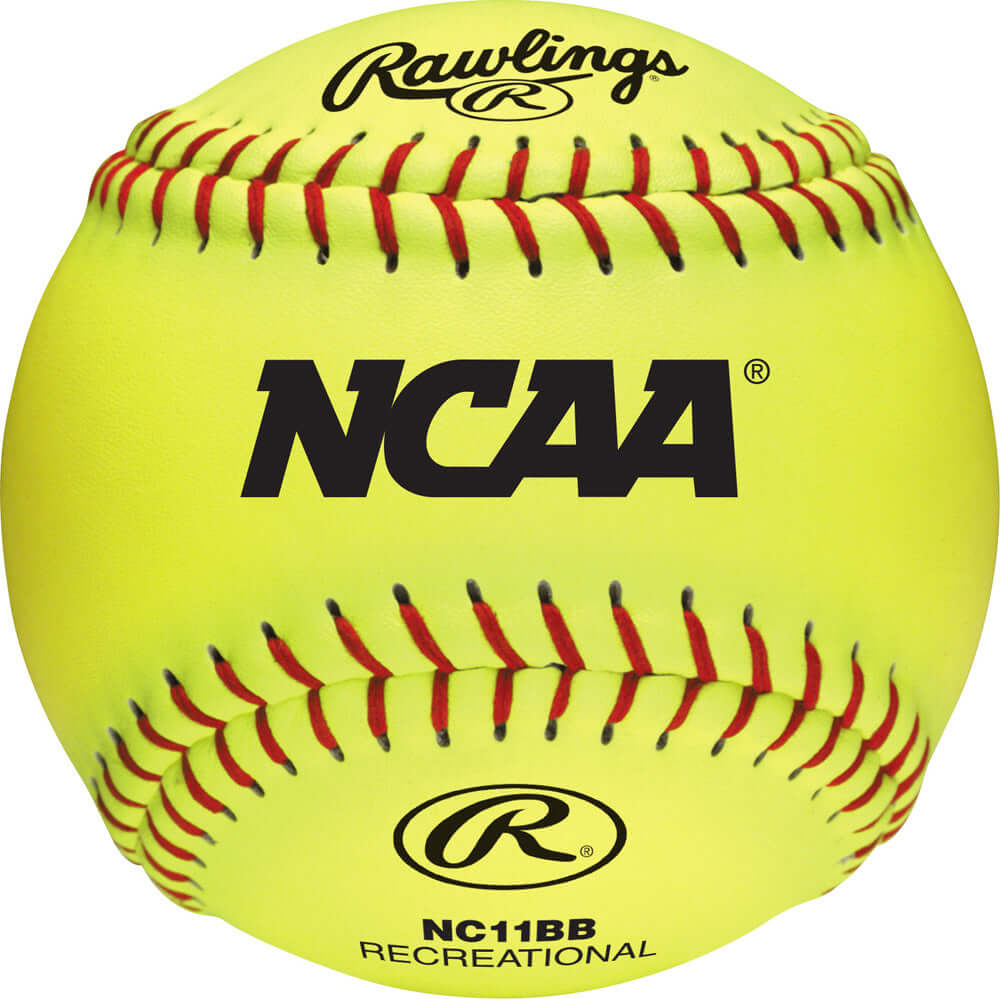 Rawlings NC11BB 1/DZ Display Box  - 11" NCAA Branded Recreational Fastpitch