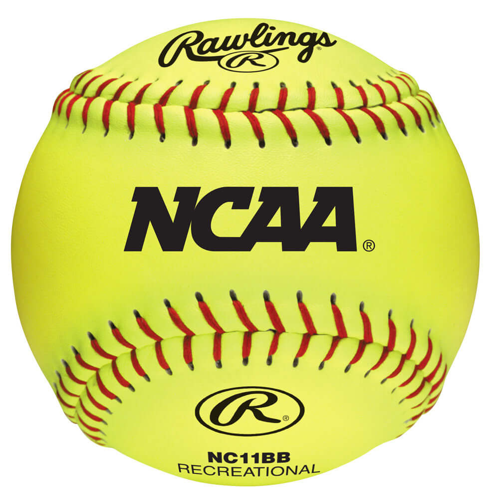 Rawlings NC11BB 1/DZ Display Box  - 11" NCAA Branded Recreational Fastpitch