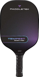 Paddletek NETEMPWP Tempest Wave Pro Pickleball Paddle, Thin Grip