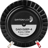 Dayton Audio 295-230 DAEX32EP-4 Thruster 32mm Exciter 40W