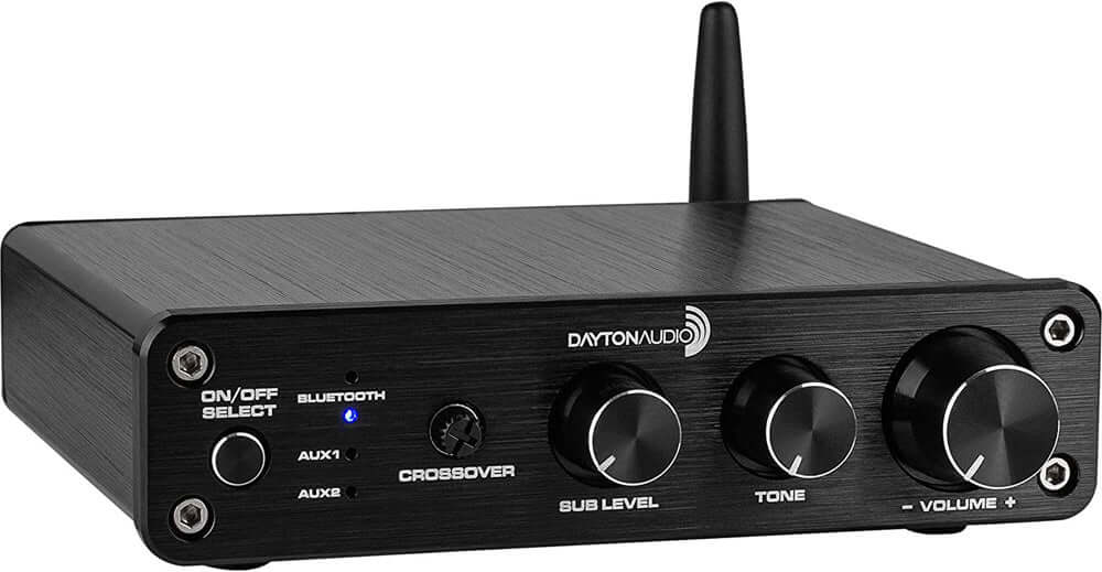 Dayton Audio 300-3831 DTA-2.1BT2 Class D Bluetooth Amplifier