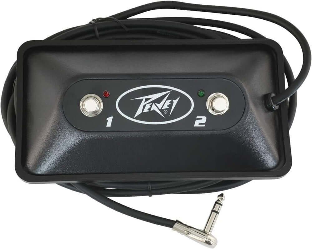 Peavey 03022920 Multi-purpose 2-button footswitch with LEDs