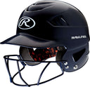 Rawlings RCFHFG Coolflo Batting Helmet with Facemask